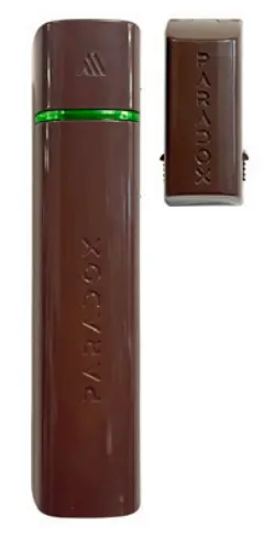 Détecteur de porte avec zone (brun)