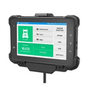 Tablette embarquée 7" installée et reliée au véhicule